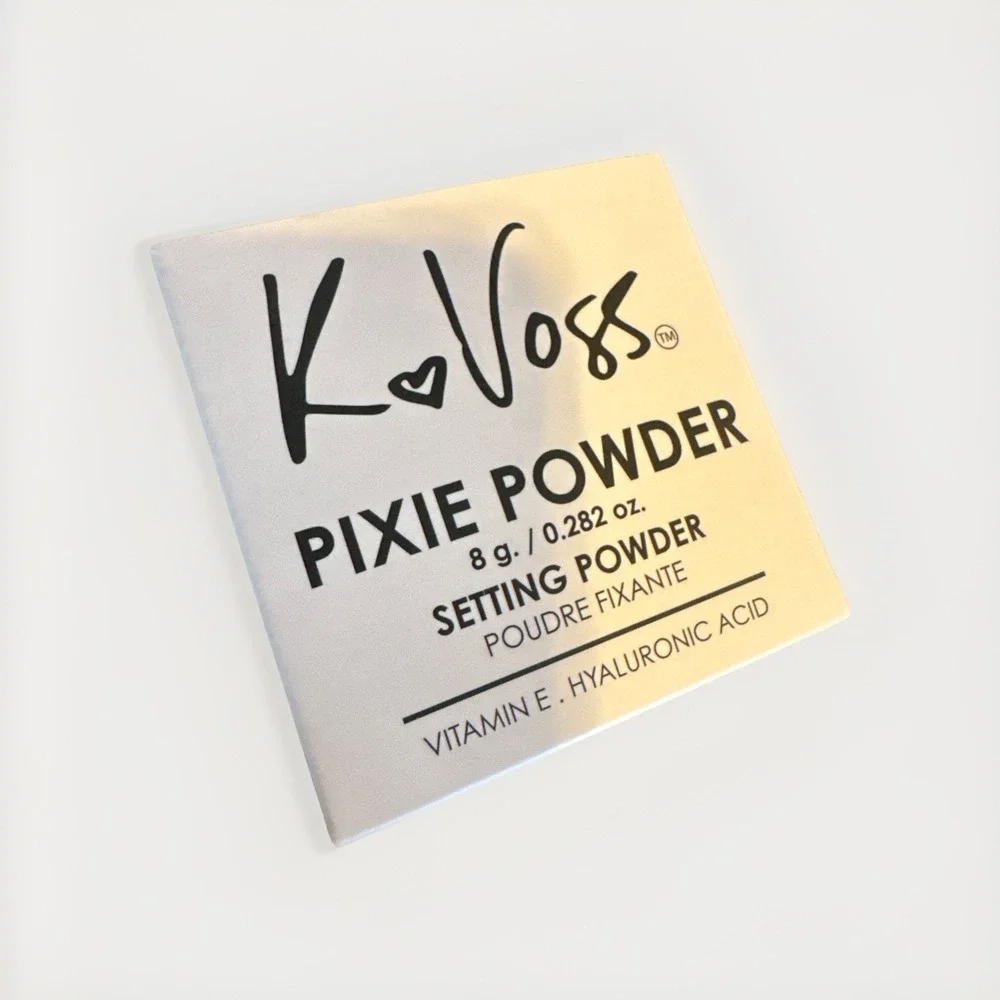 K Voss Pixie Powder Setting Powder Vitamin E Hyaluronic Acid